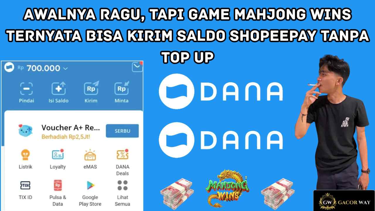 Awalnya ragu, tapi game Mahjong Win 3 ternyata bisa kirim saldo ShopeePay tanpa top up